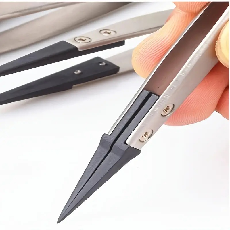 Jewelry Repair & Watches Durham Nc - ESD-Safe Precision Tweezers, Anti-Static Tips with