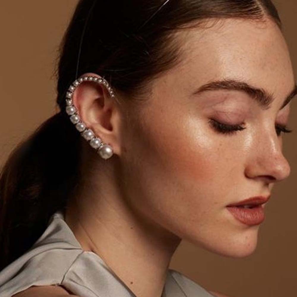 Pearl Stud Earrings - Stonefans Pearl Ear Clips Without Piercing