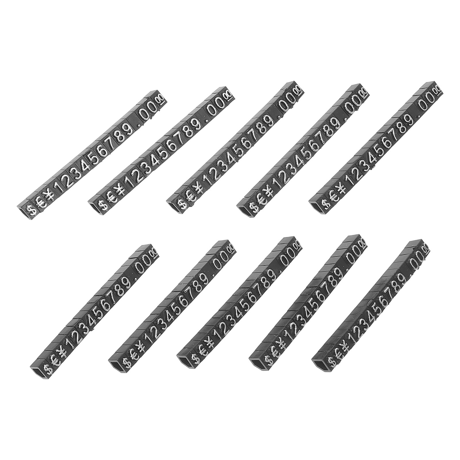 Shop Jewelry & Watches Near Me - 10Sets Price Displaying Cube ABS Plastic