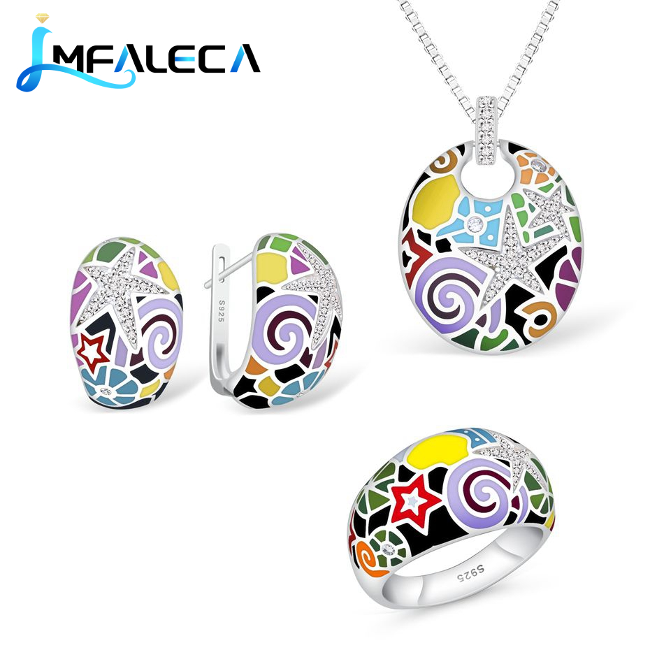 Birthstone Ring Set - LMFALECA Women 925 Sterling Jewelry Sets