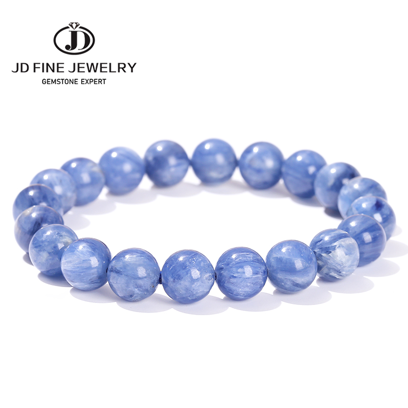 Gemstone Bracelet Healing - JD 5A Natural Brazilian Kyanite Bracelet