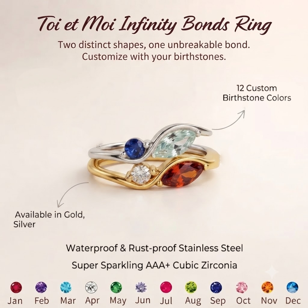 DOREMI Waterproof Tarnish Resi - Birthstone Ring Set 评论和价格