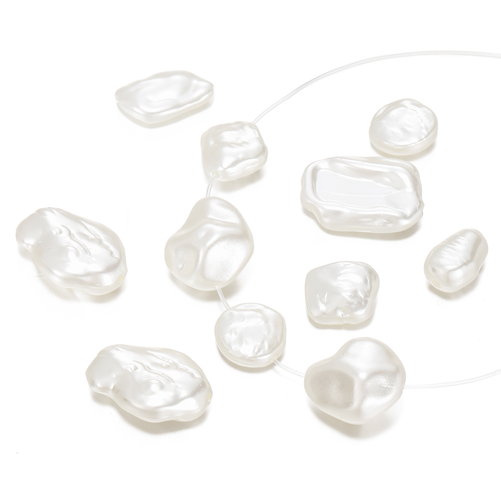 10Pcs/Lot Baroque Style ABS Pe - Pearl Stud Earrings 评论和价格