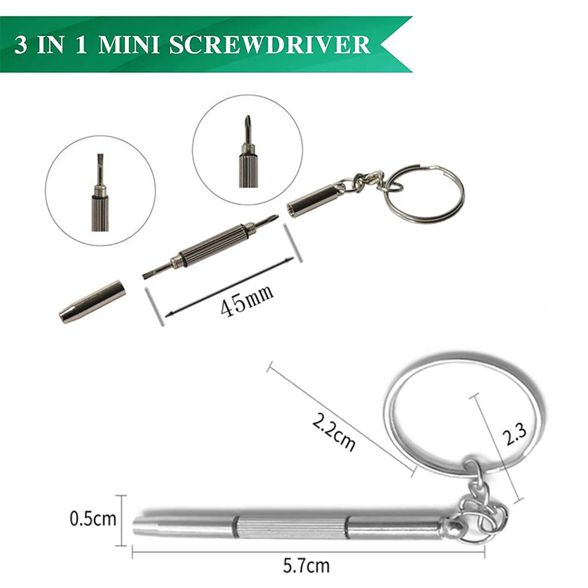 1/2PCS Precision 3 in1 Screwdr - Jewelry Repair & Watches Durham Nc 评论和价格