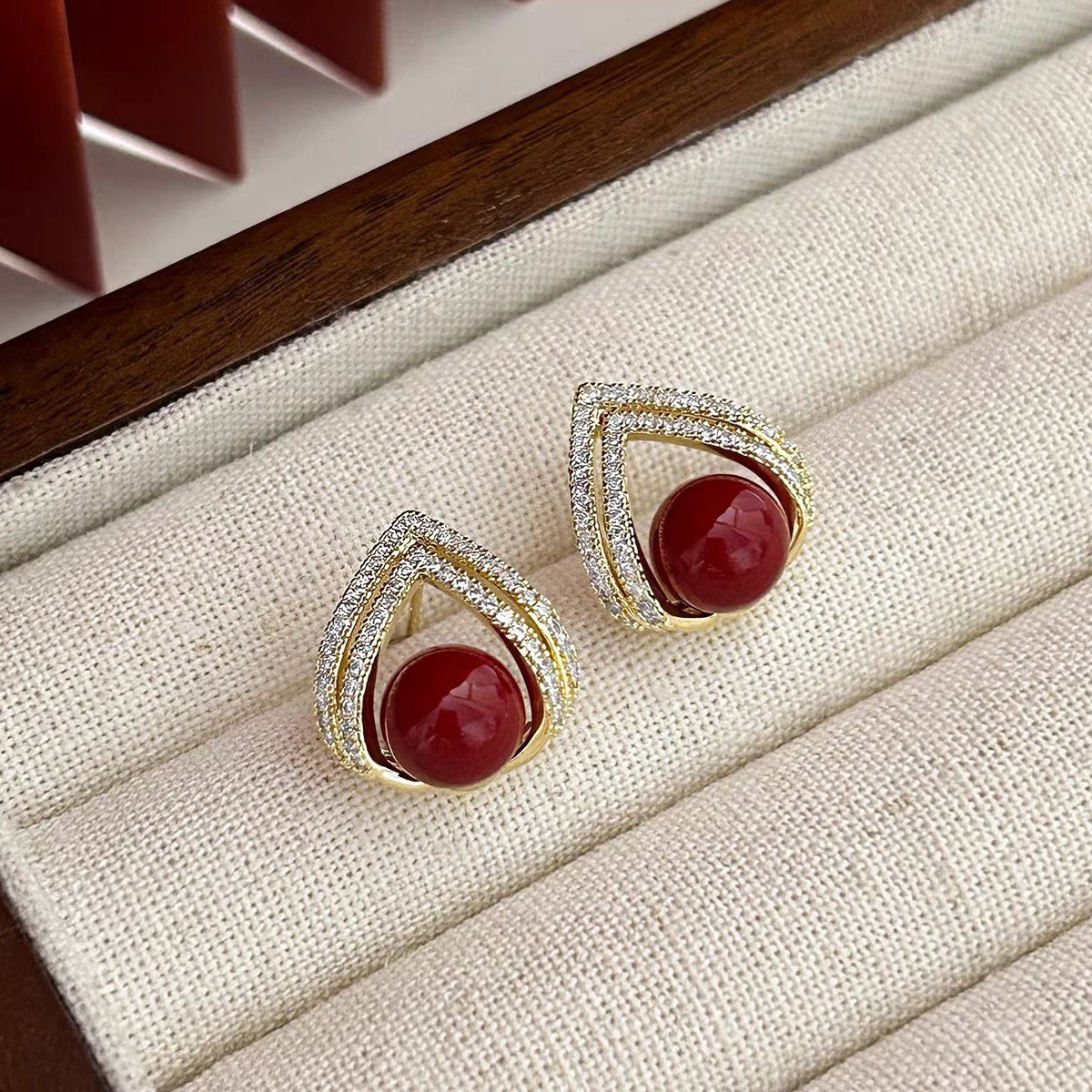 925 Silver Needle Korean Fashi - Pearl Stud Earrings 评论和价格