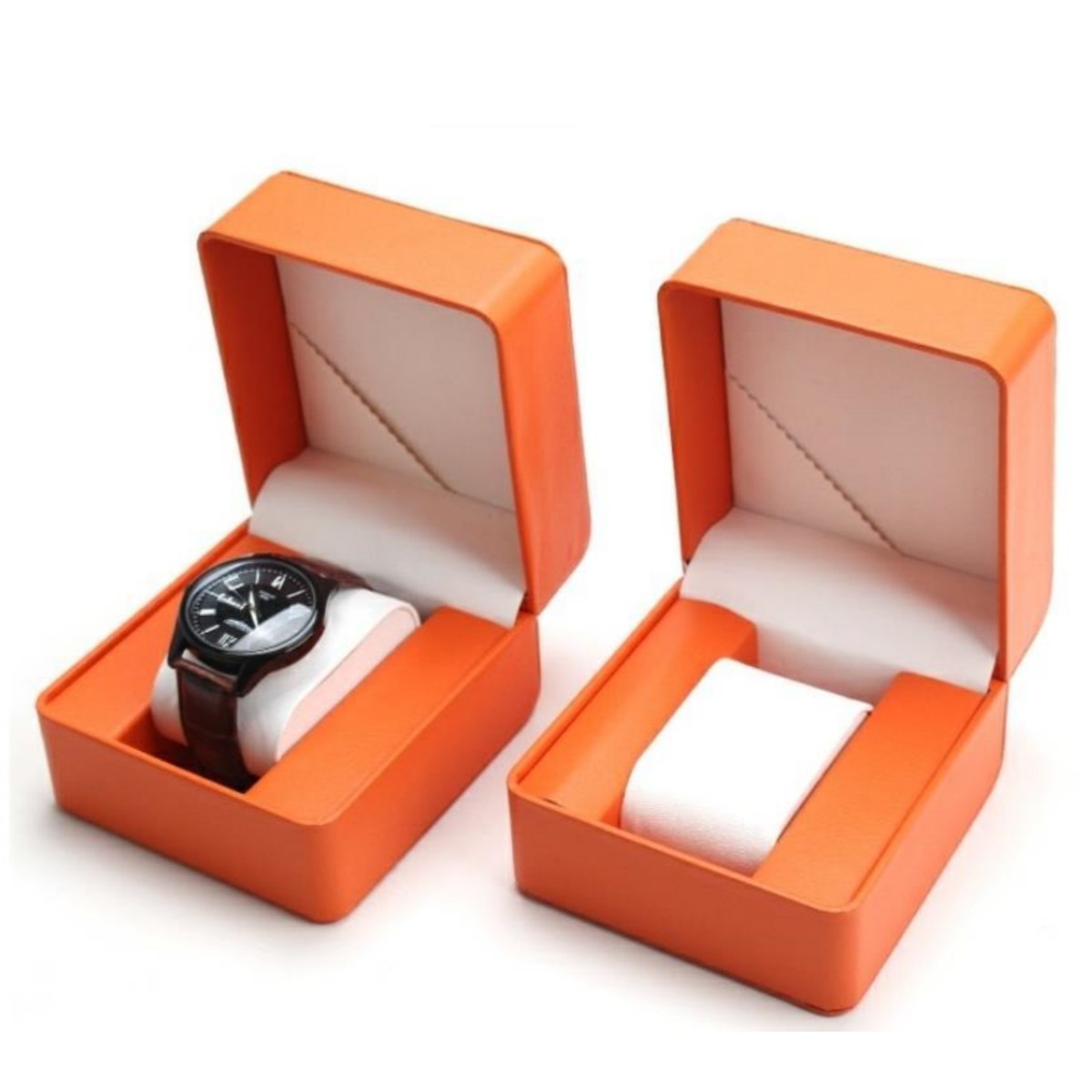 Watch Storage Box Pu Single Wa - Mystery Jewelry Jar Watches 评论和价格