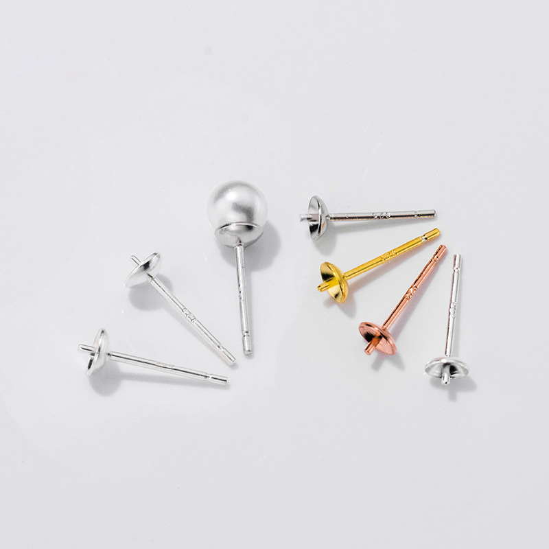 S925 Sterling Silver Earrings  - Pearl Stud Earrings 评论和价格