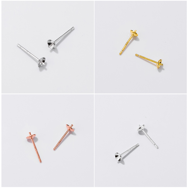 S925 Sterling Silver Earrings  - Pearl Stud Earrings 评论和价格