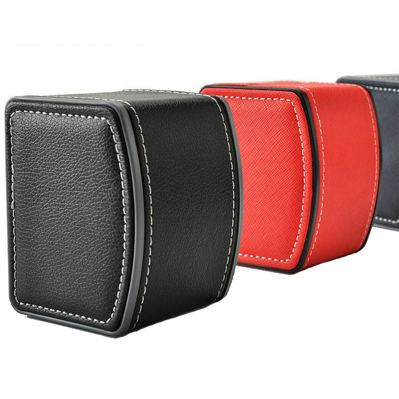 Portable Watch Box PU Leather  - Mystery Jewelry Jar Watches 评论和价格