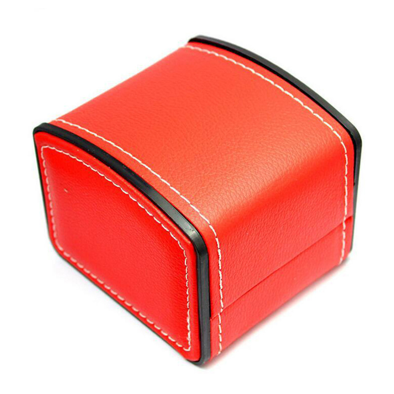 Portable Watch Box PU Leather  - Mystery Jewelry Jar Watches 评论和价格
