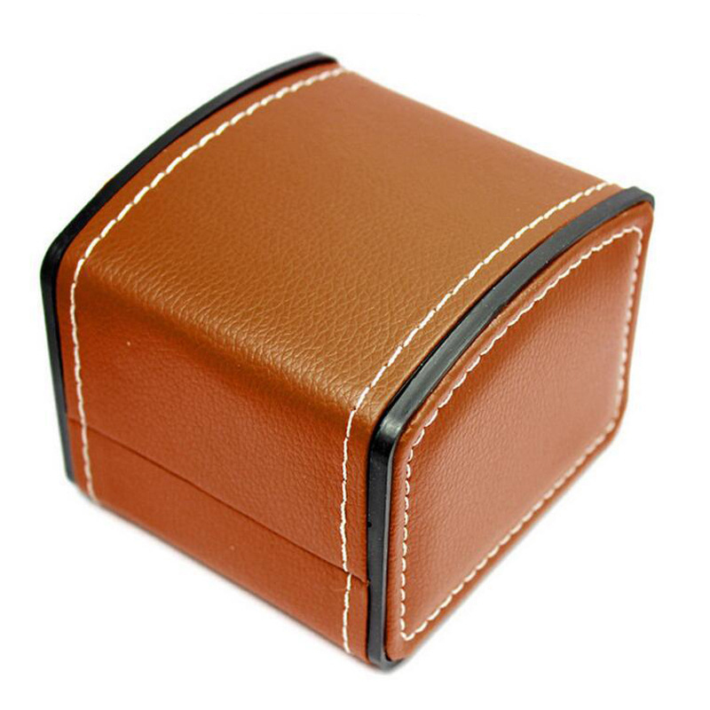 Portable Watch Box PU Leather  - Mystery Jewelry Jar Watches 评论和价格