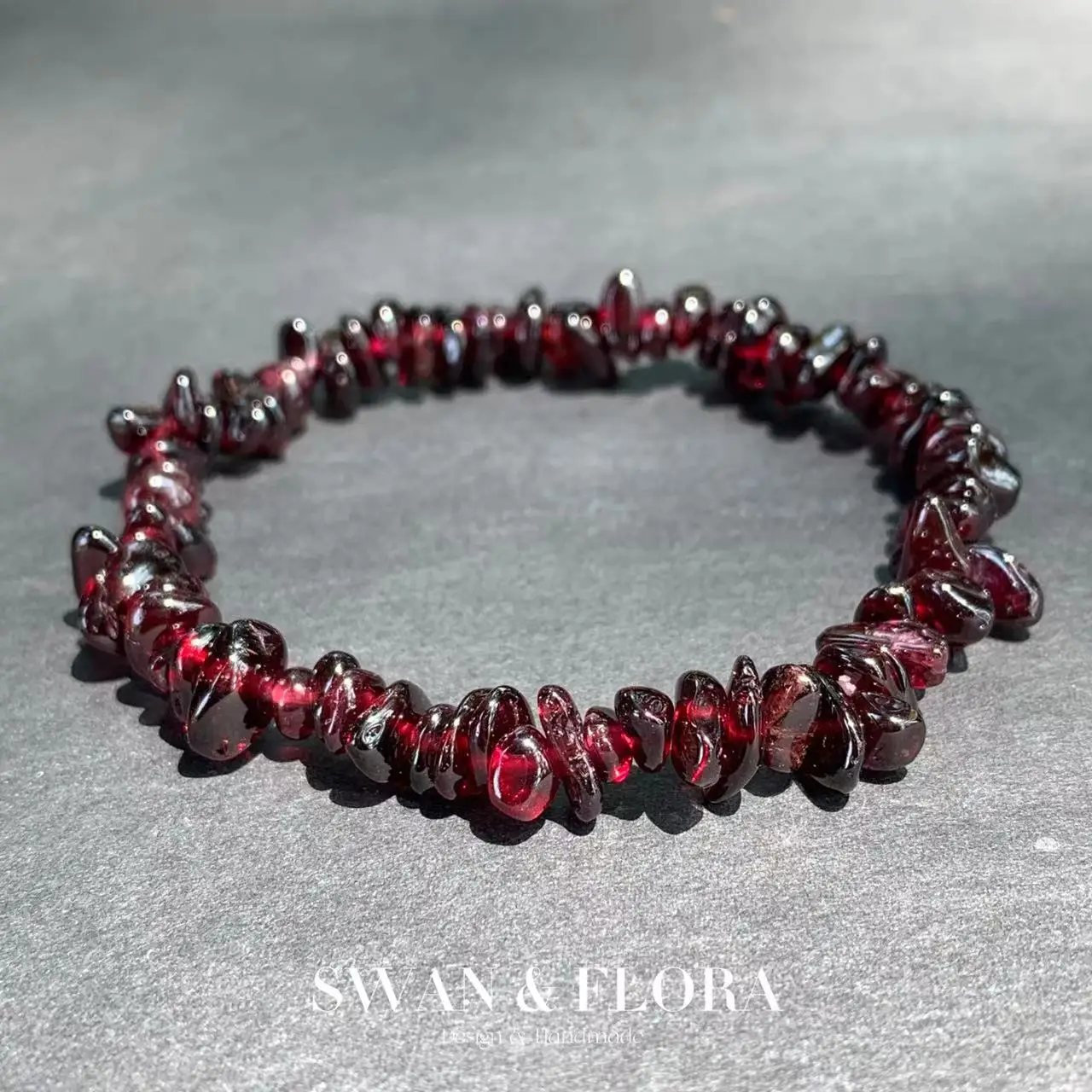 Natural Garnet Bracelet For Wo - Gemstone Bracelet Healing 评论和价格