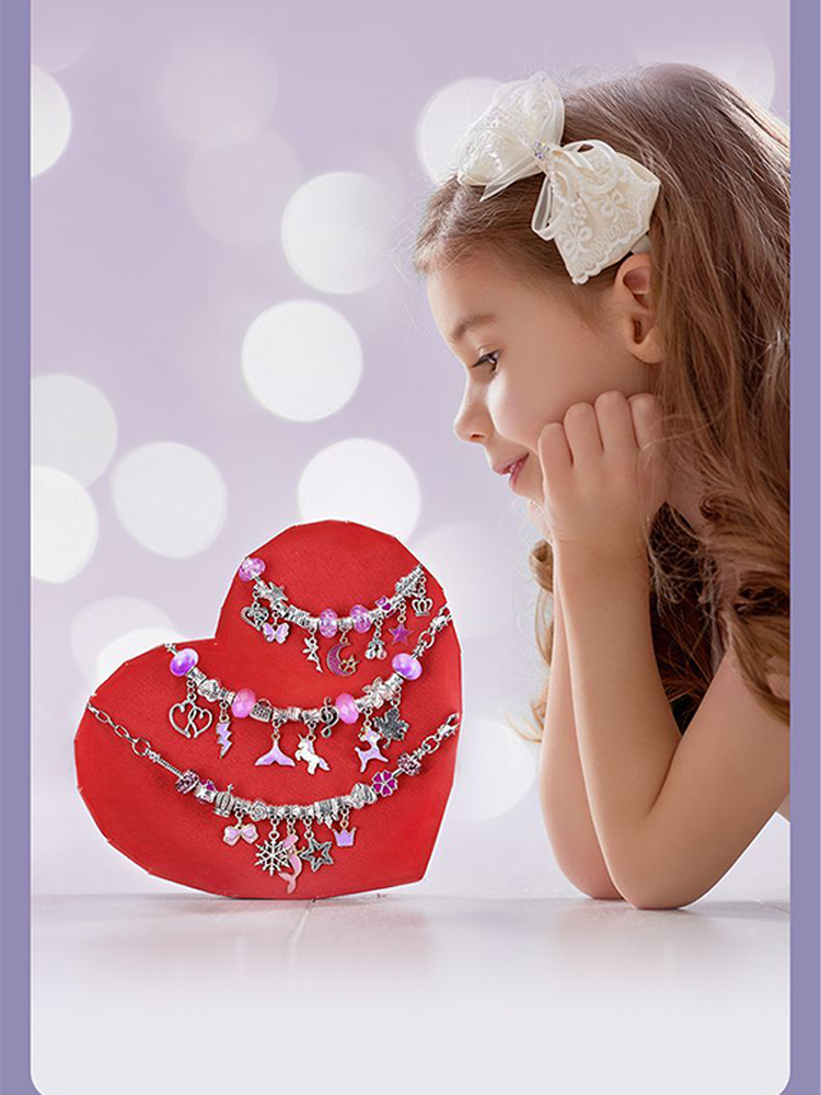 DIY Beaded Bracelet Set with S - Jewelry Y Watches 评论和价格