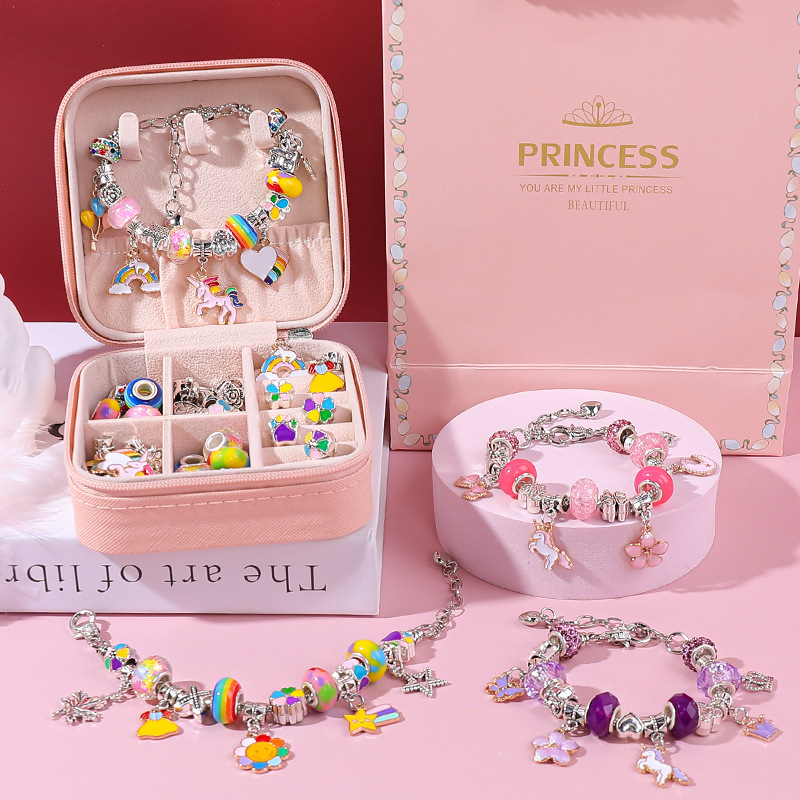 DIY Beaded Bracelet Set with S - Jewelry Y Watches 评论和价格