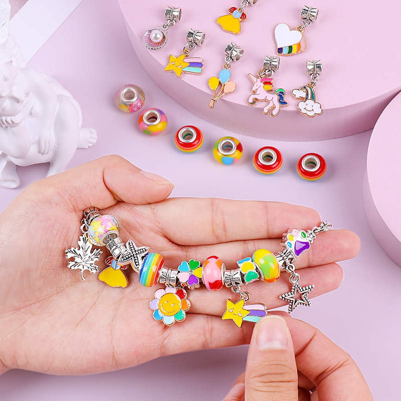 DIY Beaded Bracelet Set with S - Jewelry Y Watches 评论和价格