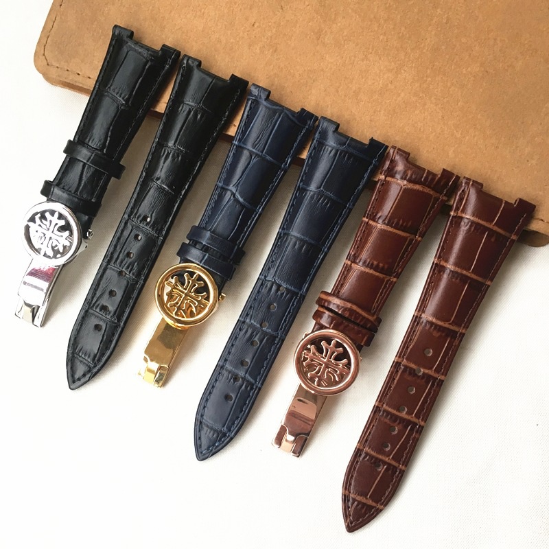 Leather Watch strap compatible - Patek Philippe Watch Nautilus 评论和价格
