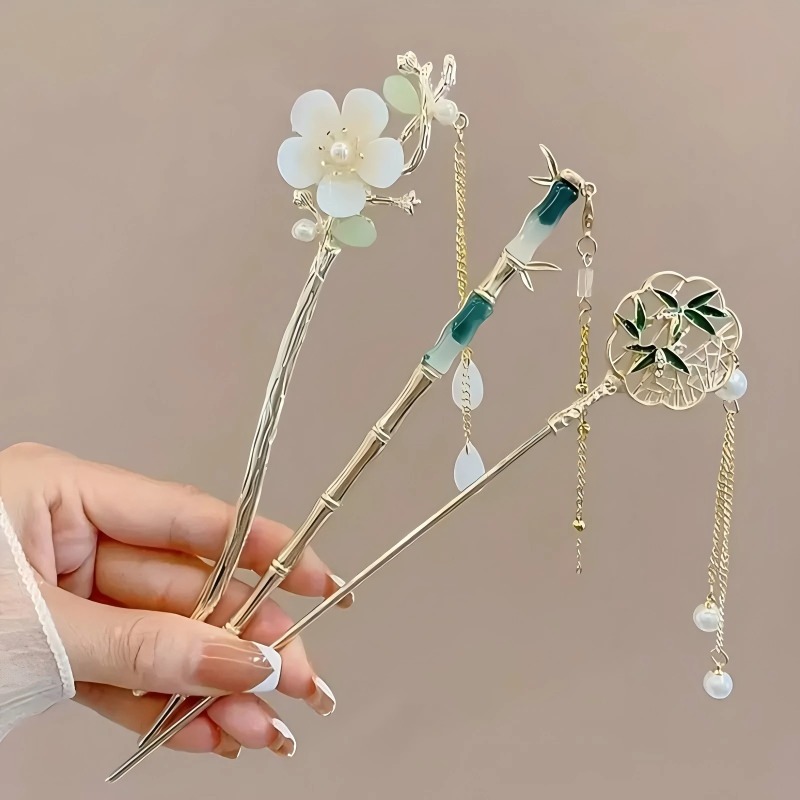 1/6pcs Elegant Chinese Style T - Shop Jewelry & Watches Near Me 评论和价格