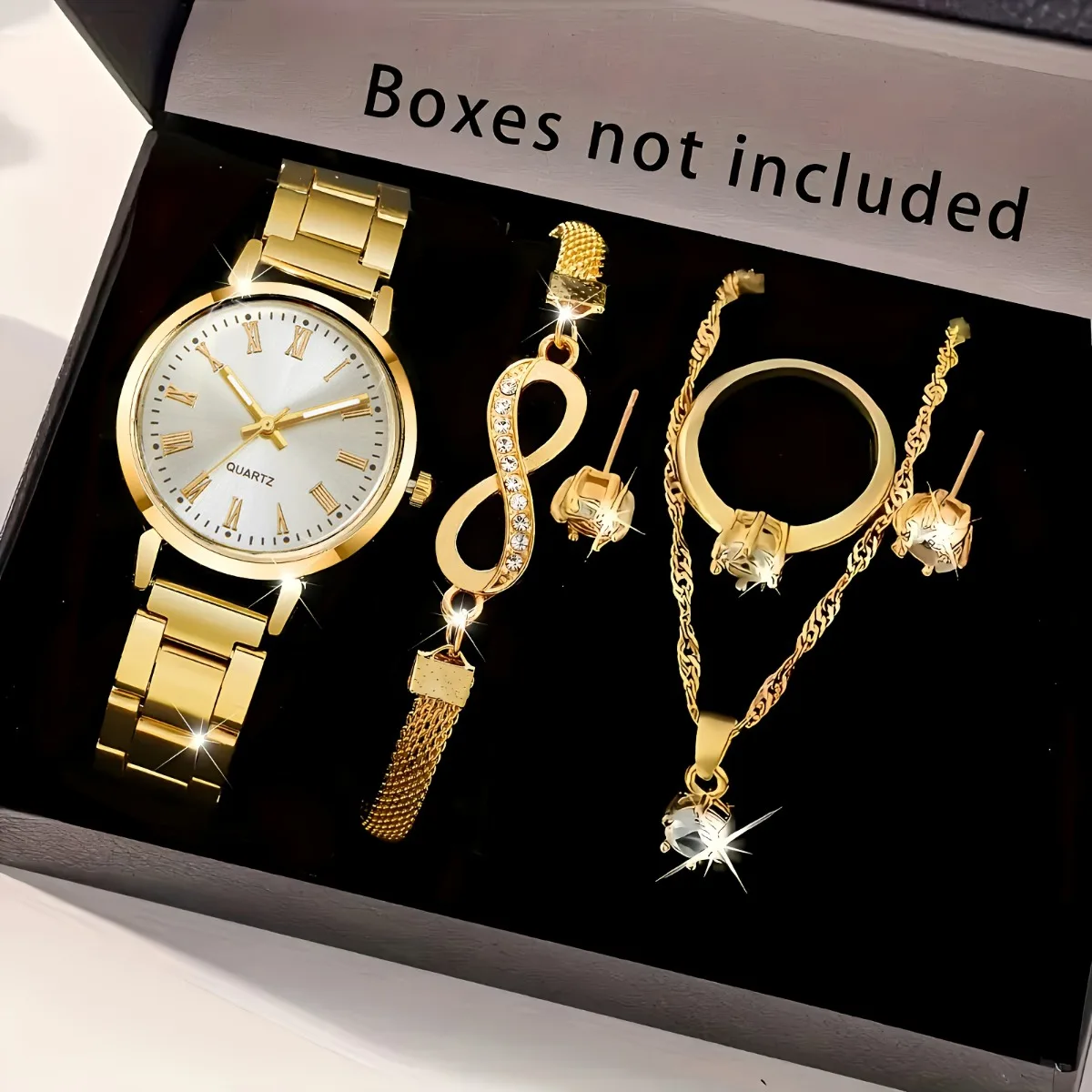 20266pcs/set Elegant Women Qua - Mystery Jewelry Jar Watches 评论和价格