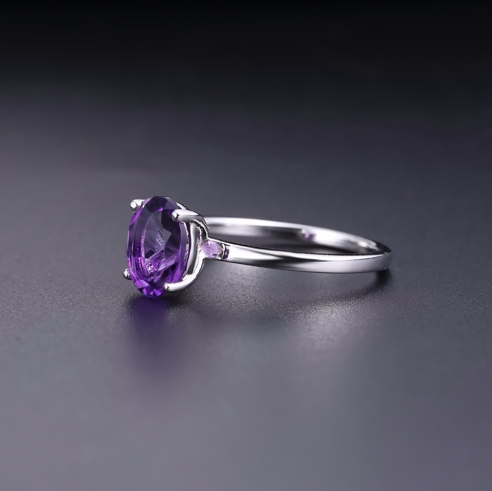 Gem's Ballet 2.79Ct Natural Am - Birthstone Ring Set 评论和价格
