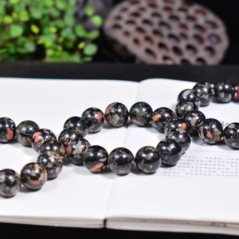 Natural Stone Plum Blossom Jad - Gemstone Bracelet Healing 评论和价格