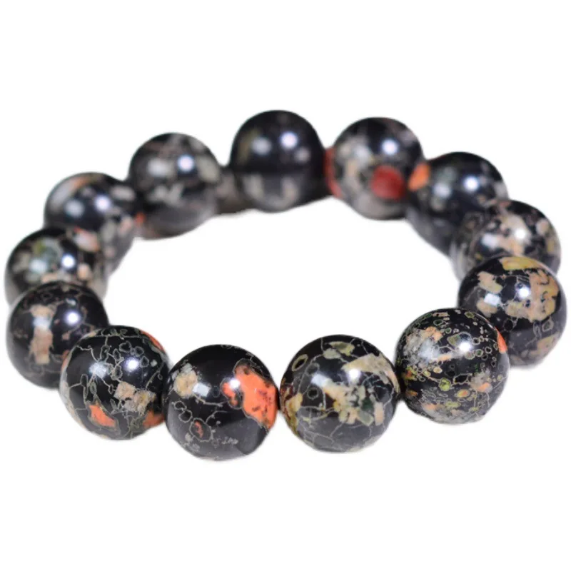 Natural Stone Plum Blossom Jad - Gemstone Bracelet Healing 评论和价格