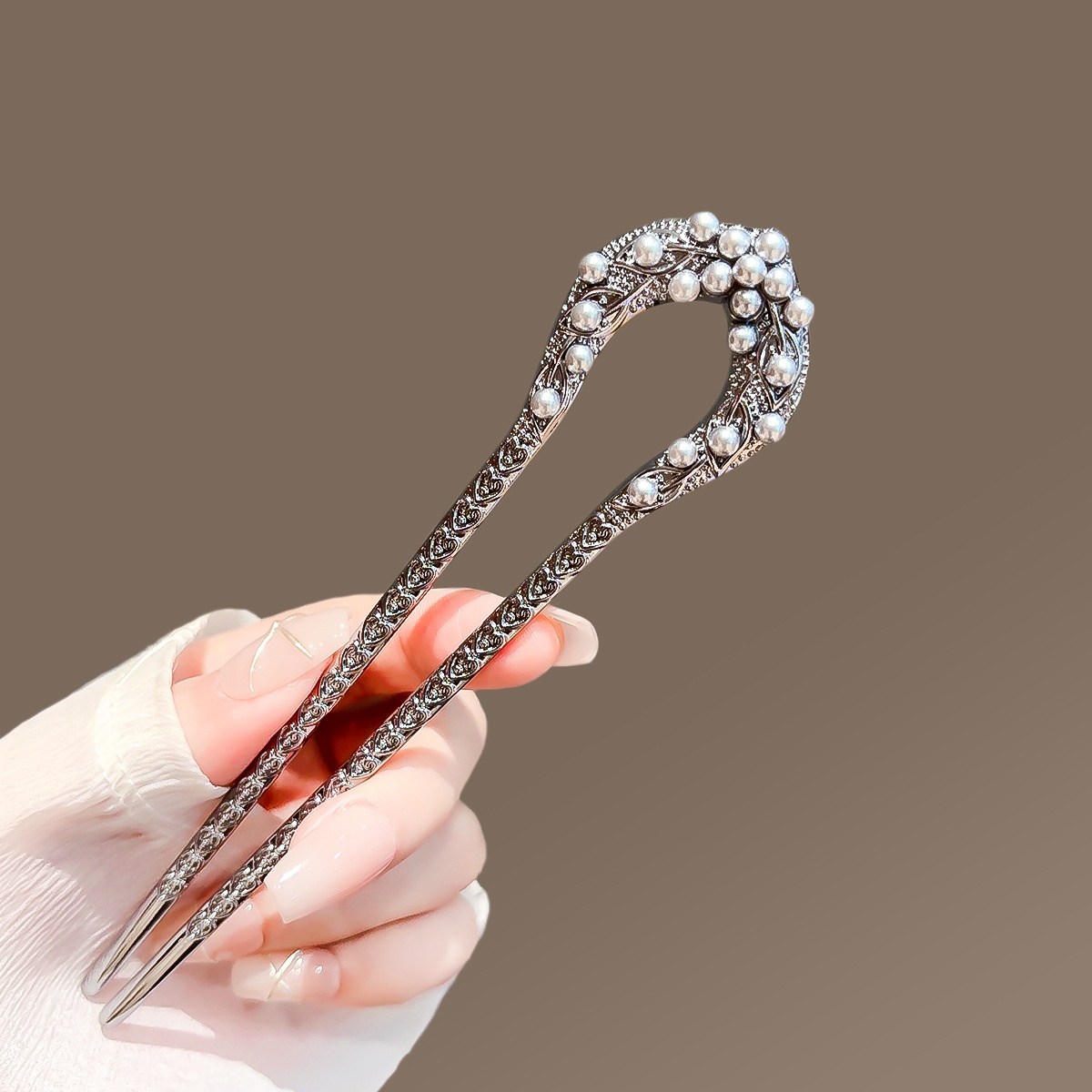 New Pearl U Shaped Hairpin For - Shop Jewelry & Watches Near Me 评论和价格