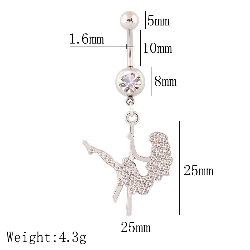 Body Piercing banana dangle po - Nick'S Jewelry & Watches Reviews 评论和价格