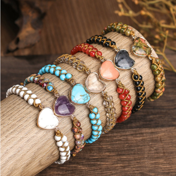 Chinese Style Lucky Blessing N - Gemstone Bracelet Healing 评论和价格