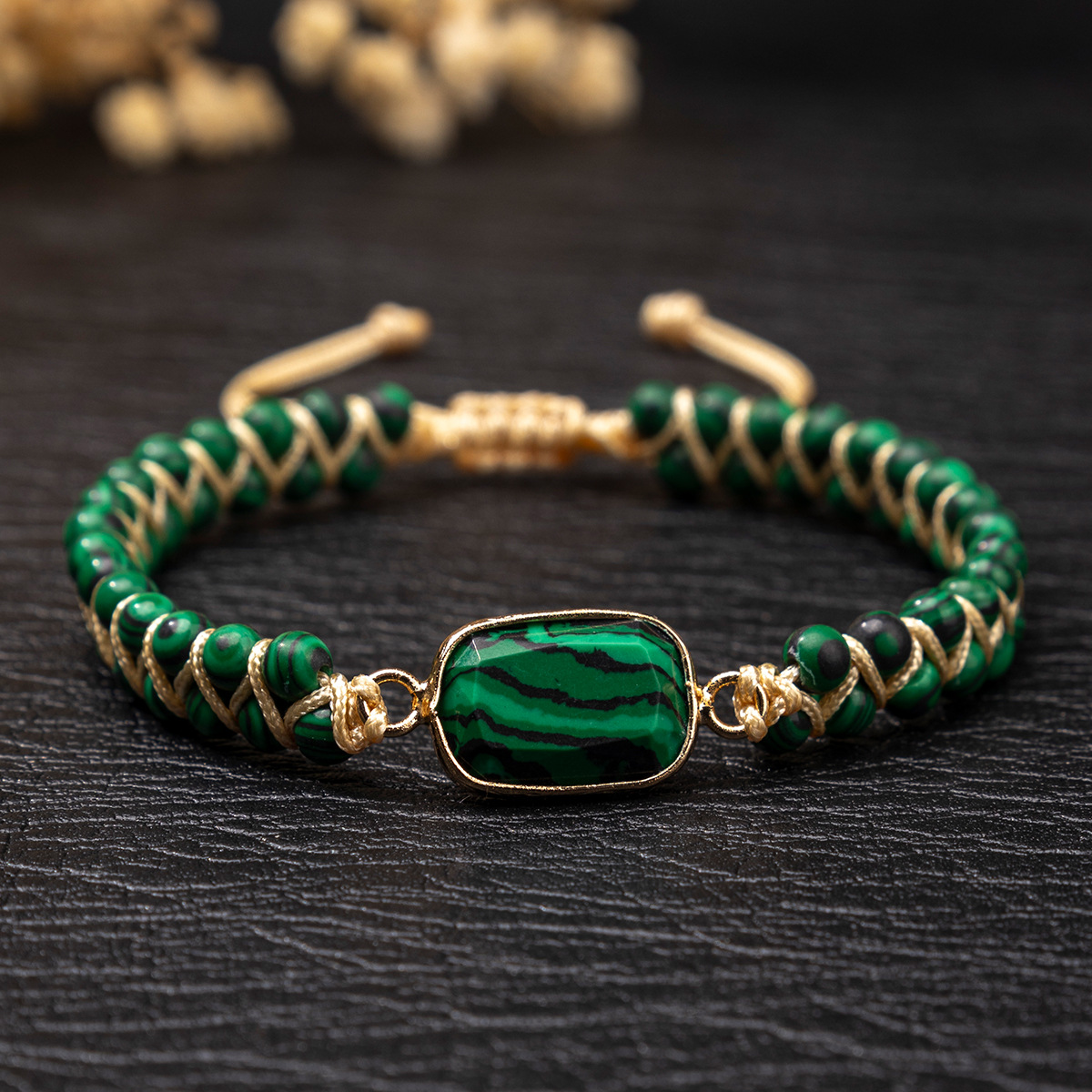 Chinese Style Lucky Blessing N - Gemstone Bracelet Healing 评论和价格