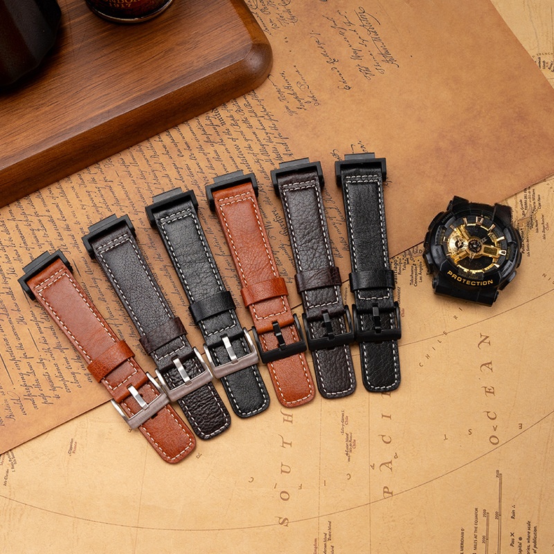 Genuine leather 16mm Strap For - Casio Watch G-Shock Dw-5600 评论和价格