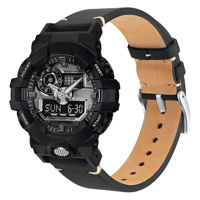 Genuine leather 16mm Strap For - Casio Watch G-Shock Dw-5600 评论和价格
