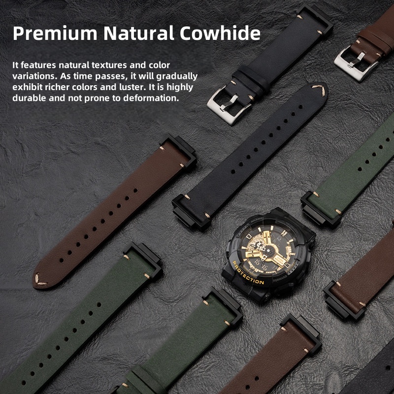 Genuine leather 16mm Strap For - Casio Watch G-Shock Dw-5600 评论和价格