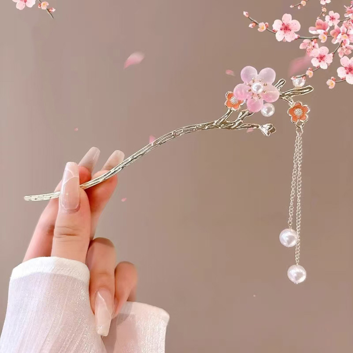 1Pc Romantic Chinese Hair Acce - Shop Jewelry & Watches Near Me 评论和价格